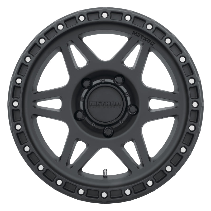 Load image into Gallery viewer, Method | MR312 17x8.5 0mm Offset 5x150 110.5mm CB Matte Black Wheel
