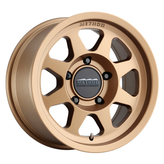 Method | MR701 15x7 +15mm Offset 5x100 56.1mm CB Method | Bronze Wheel