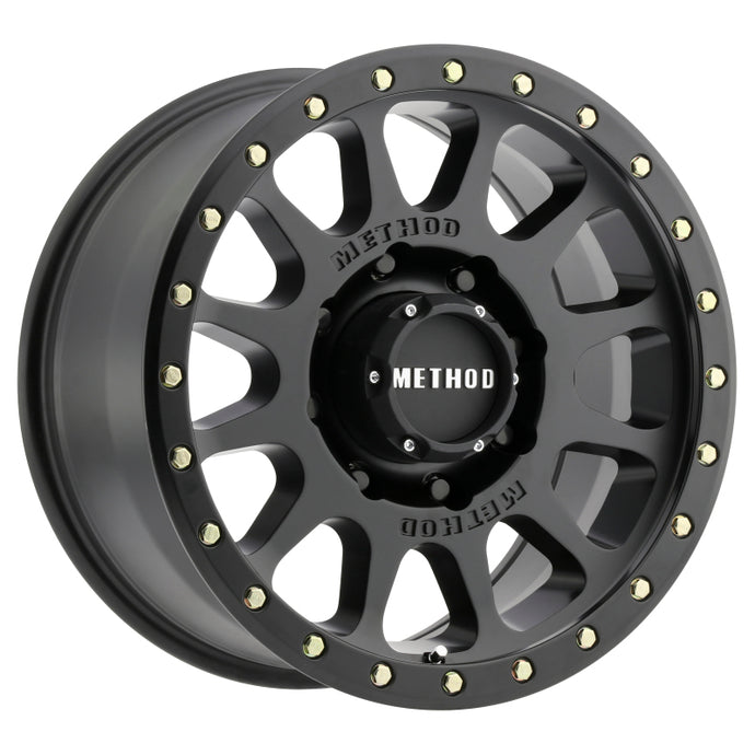 Method | MR305 NV HD 18x9 +18mm Offset 8x6.5 130.81mm CB Matte Black Wheel