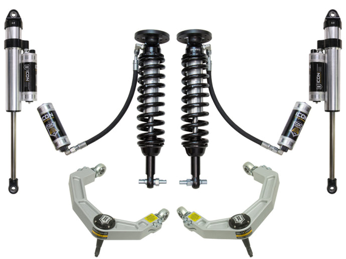 ICON 2015+ Ford F-150 2WD 1.75-3in Stage 5 Suspension System w/Billet Uca