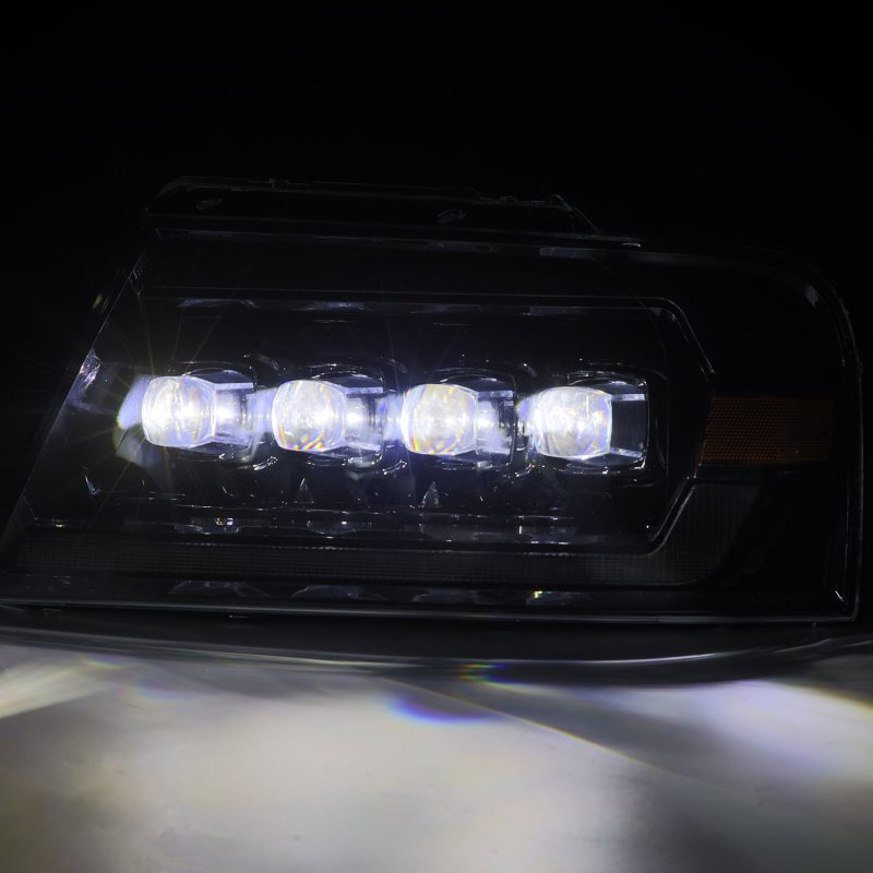 Load image into Gallery viewer, AlphaRex 04-08 Ford F-150 (No 2004 Heritage) NOVA-Series LED Proj HL Chrome w/Actv Light / Seq. Sig
