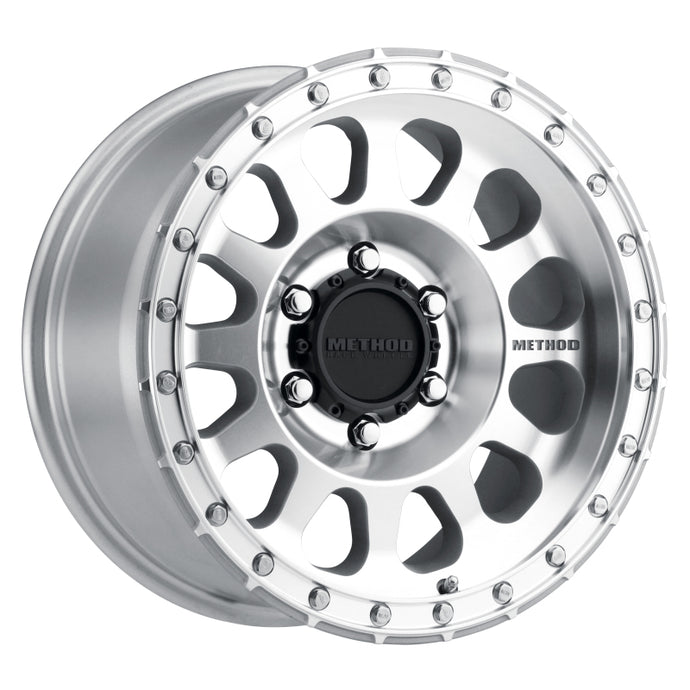Method | MR315 17x9 -12mm Offset 6x5.5 106.25mm CB Machined/Clear Coat Wheel