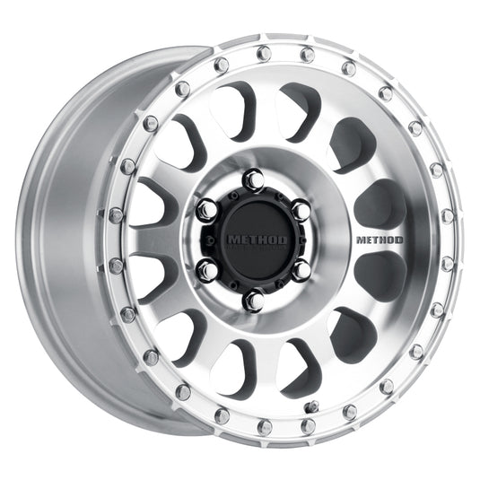 Method | MR315 17x9 -12mm Offset 6x5.5 106.25mm CB Machined/Clear Coat Wheel
