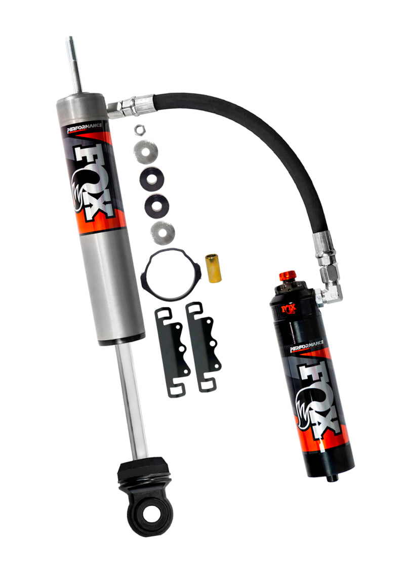 Load image into Gallery viewer, Fox | 2017+ Ford Super Duty 4WD 2.5 Performance Elite Series Reservoir Front Shock Pair With DSC Adjuster | 0-1.5 Inch Lift
