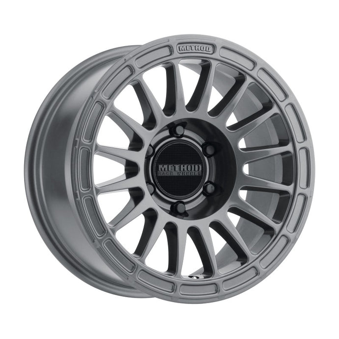 Method | MR314 17x7.5 +24mm Offset 6x4.5 66.1mm CB Gloss Titanium Wheel