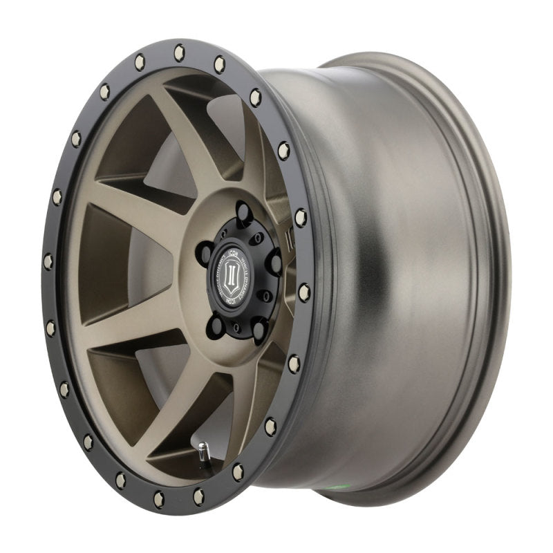 Load image into Gallery viewer, ICON Rebound Pro 17x8.5 5x4.5 0mm Offset 4.75in BS 71.5mm Bore Bronze Wheel
