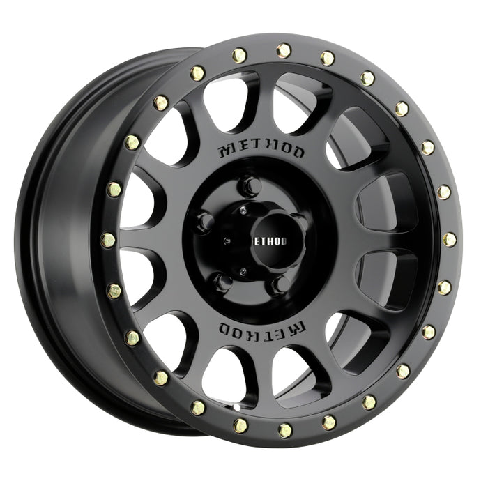 Method | MR305 NV 17x8.5 0mm Offset 5x4.5 83mm CB Matte Black Wheel