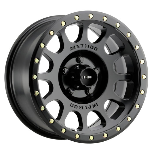 Method | MR305 NV 17x8.5 0mm Offset 5x4.5 83mm CB Matte Black Wheel