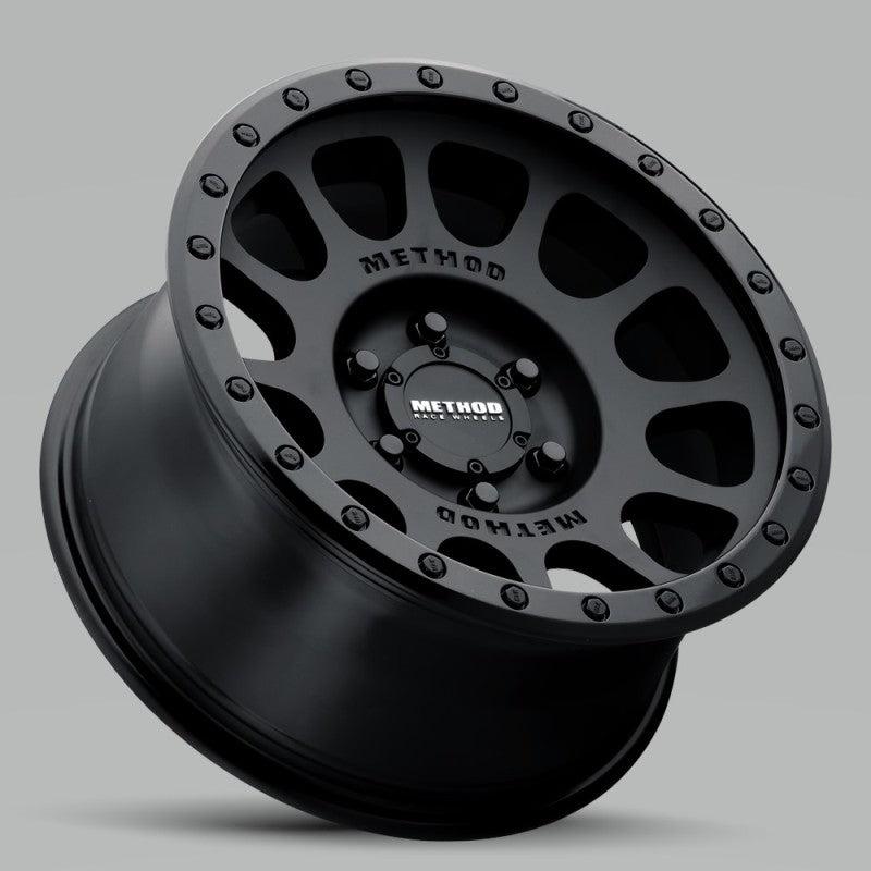 Load image into Gallery viewer, Method | MR305 NV 16x8 0mm Offset 6x5.5 108mm CB Double Black Wheel
