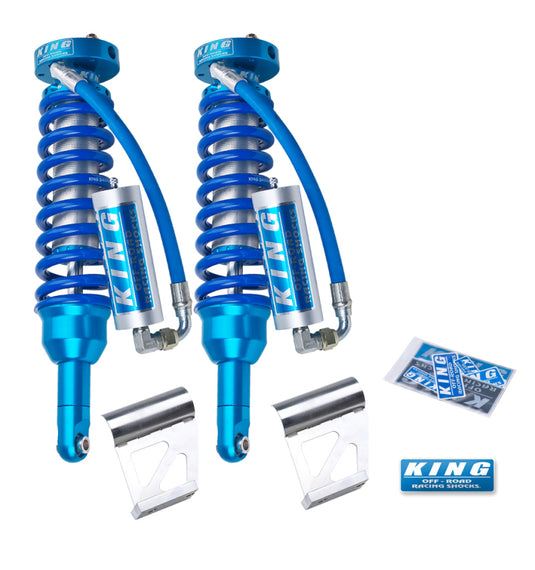 King Shocks | 2005-2023 Toyota Tacoma - 6 Lug - Front 2.5 Remote Reservoir Coilover - Pair