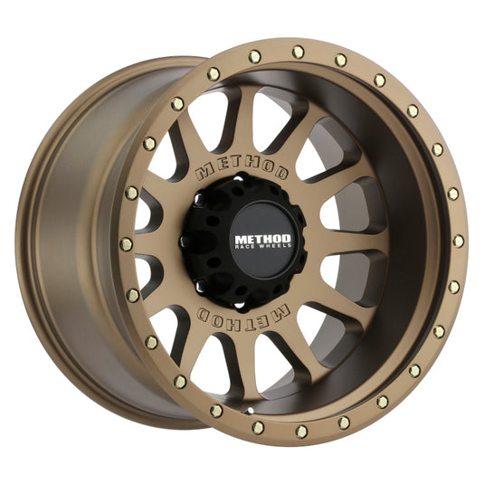 Method | MR605 NV 20x10 -24mm Offset 8x170 124.9mm CB Method | Bronze Wheel