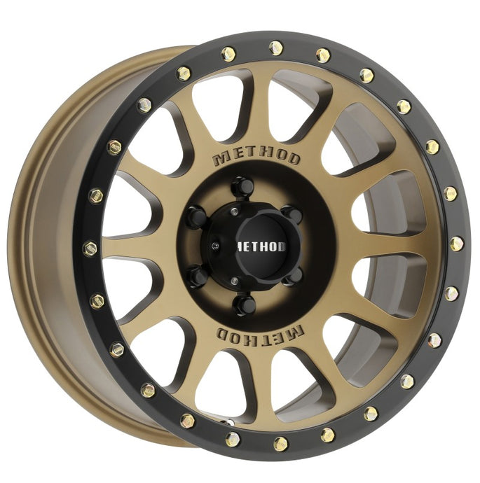 Method | MR305 NV 18x9 0mm Offset 6x135 94mm CB Method | Bronze/Black Street Loc Wheel