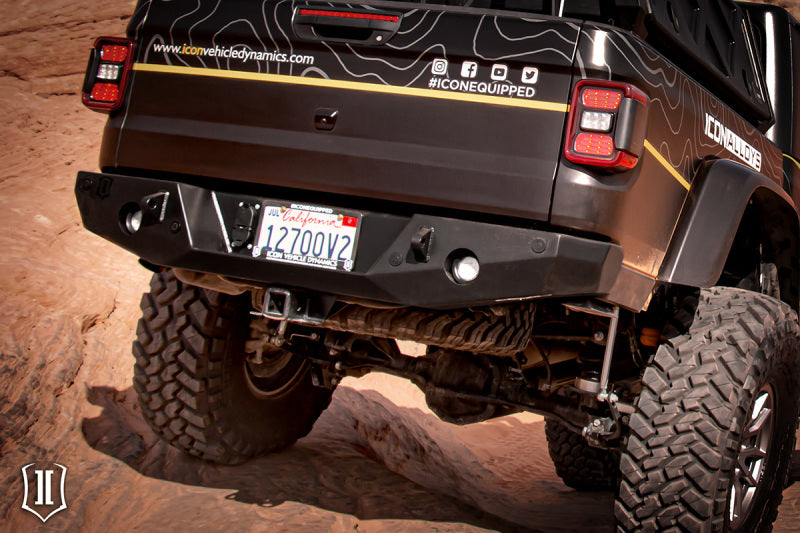 Load image into Gallery viewer, ICON 2020+ Jeep Gladiator JT Pro-Series Rear Bumper

