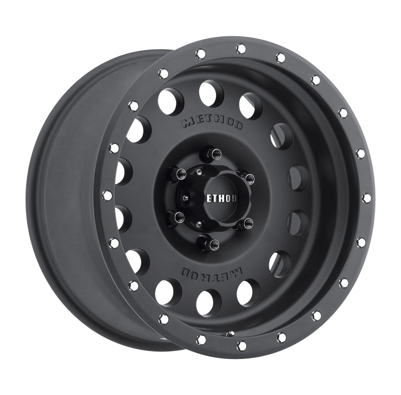 Load image into Gallery viewer, Method | MR307 Hole 17x8.5 0mm Offset 6x5.5 108mm CB Matte Black Wheel
