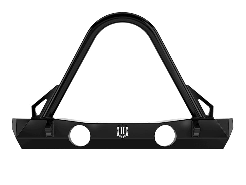 Load image into Gallery viewer, ICON 07-18 Jeep Wrangler JK Pro Series Front Bumper w/Stinger/Tabs
