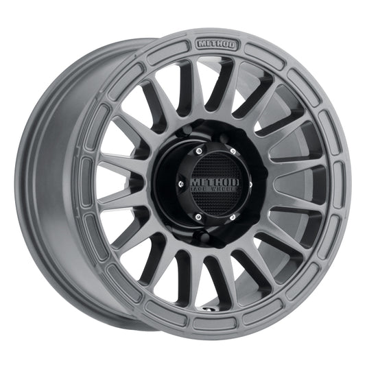 Method | MR314 18x9 +18mm Offset 8x6.5 130.81mm CB Gloss Titanium Wheel