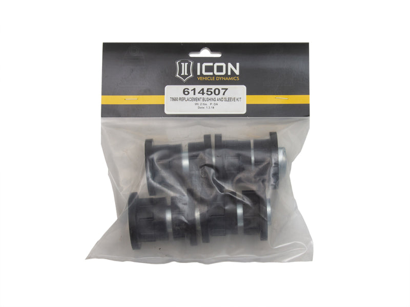 Load image into Gallery viewer, ICON 78650 Upper Control Arm Bushing &amp; Sleeve Kit
