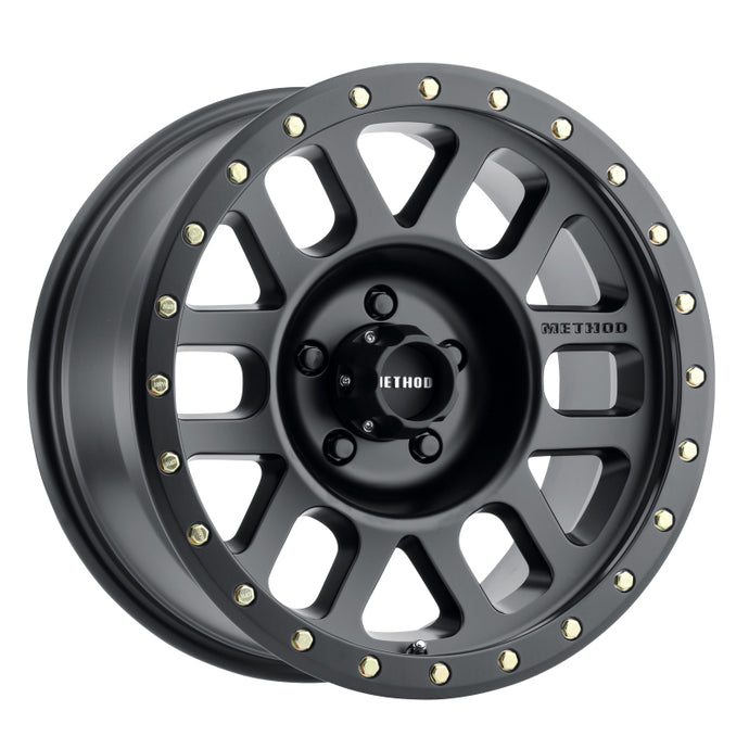 Method | MR309 Grid 17x8.5 0mm Offset 5x5.5 108mm CB Matte Black Wheel