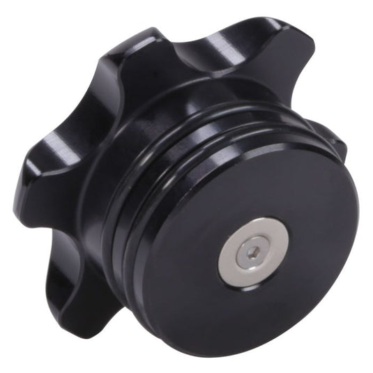 Fleece | 2013-2018 Dodge Ram 6.7L Cummins Black Anodized Billet Fuel Cap