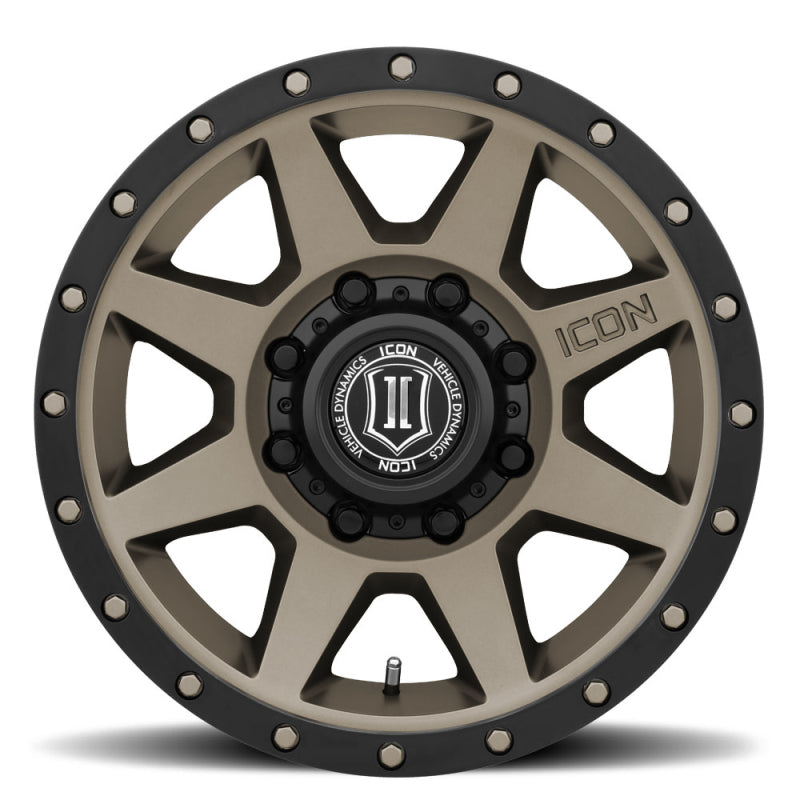 Load image into Gallery viewer, ICON Rebound HD 18x9 8x180 12mm Offset 5.5in BS 124.2mm Bore Bronze Wheel
