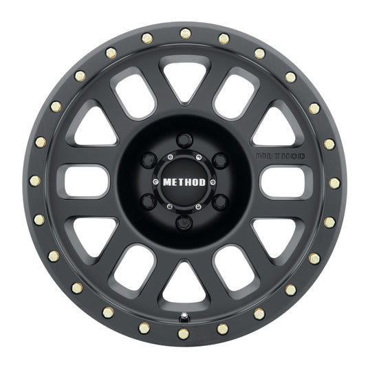 Method | MR309 Grid 18x9 0mm Offset 6x5.5 108mm CB Matte Black Wheel