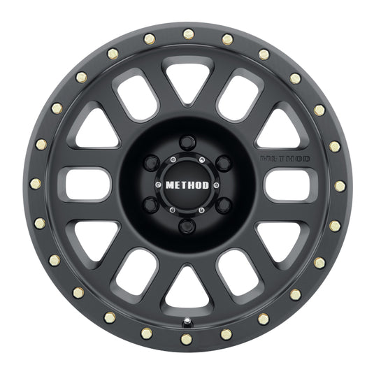 Method | MR309 Grid 17x8.5 0mm Offset 6x135 94mm CB Matte Black Wheel