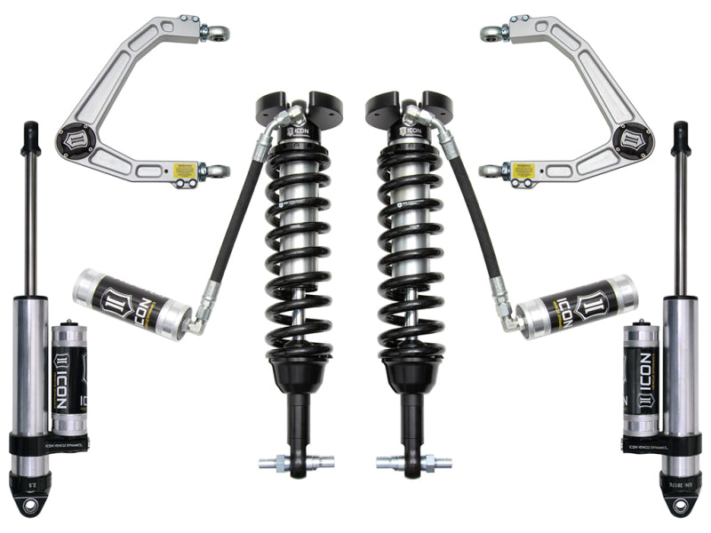 Load image into Gallery viewer, ICON 2019+ GM 1500 1.5-3.5in Stage 3 Suspension System w/Billet Uca
