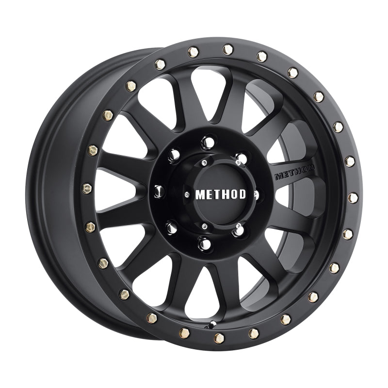 Load image into Gallery viewer, Method | MR304 Double Standard 18x9 +18mm Offset 8x6.5 130.81mm CB Matte Black Wheel Set *OPEN BOX*
