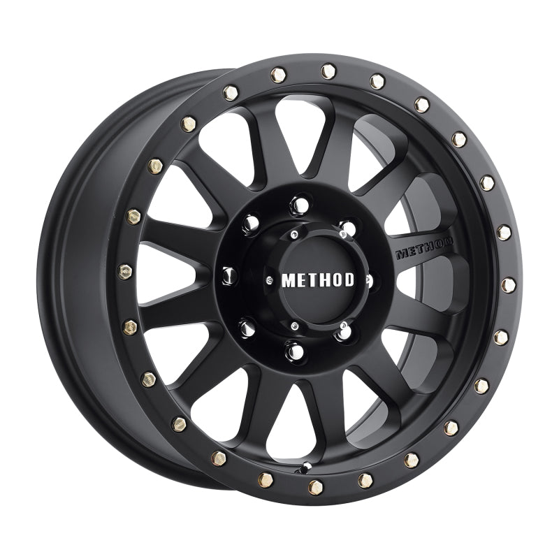 Load image into Gallery viewer, Method | MR304 Double Standard 16x8 0mm Offset 8x6.5 130.81mm CB Matte Black Wheel
