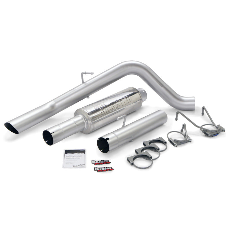 Load image into Gallery viewer, Banks Power | 2004.5-2007 Dodge 5.9 Cummins 325HP SCLB / CCSB 4 Inch Monster Sport Exhaust System
