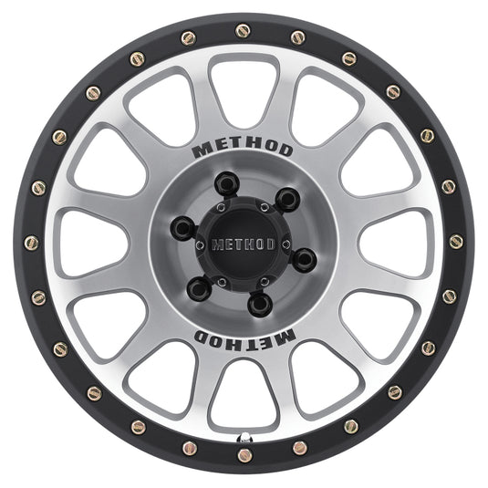Method | MR305 NV 18x9 +18mm Offset 6x135 94mm CB Machined/Black Street Loc Wheel
