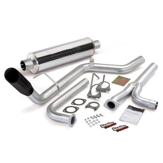 Banks Power | 2004-2014 Nissan 4.0L Frontier All Cab/Beds Monster Exh Sys - SS Single Exh With Black Tip