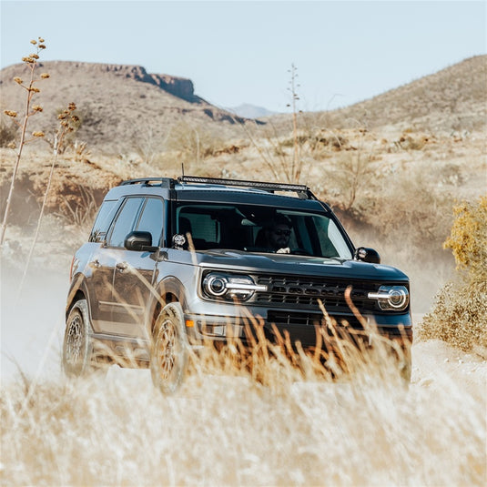 Rigid Industries | 2021+ Bronco Sport Roof Light Mount Kit - Includes 40In Straight SR-Series - Spot / Flood Optics