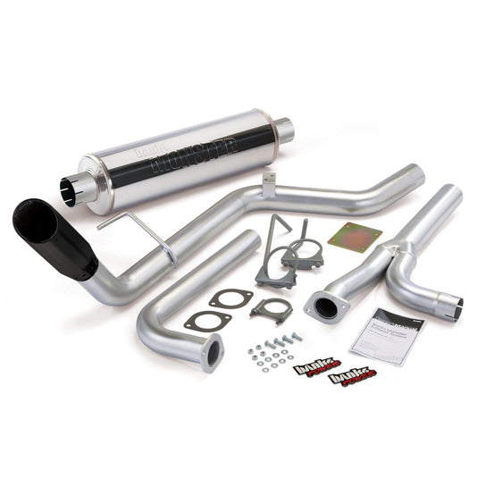Banks Power | 2004-2014 Nissan 4.0L Frontier All Cab/Beds Monster Exh Sys - SS Single Exh With Black Tip