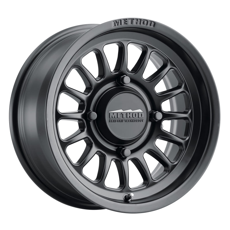 Load image into Gallery viewer, Method | MR411 14x7 4+3/+13mm Offset 4x156 132mm CB Matte Black Wheel
