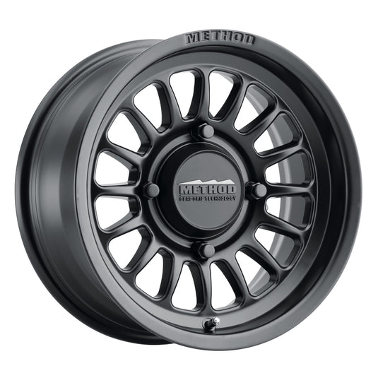 Method | MR411 15x7 4+3/+13mm Offset 4x156 132mm CB Matte Black Wheel