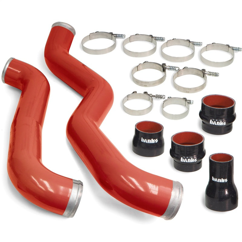 Load image into Gallery viewer, Banks Power | 2013-2016 GM 2500HD / 3500HD Duramax 6.6L Boost Tube Upgrade Kit - Red
