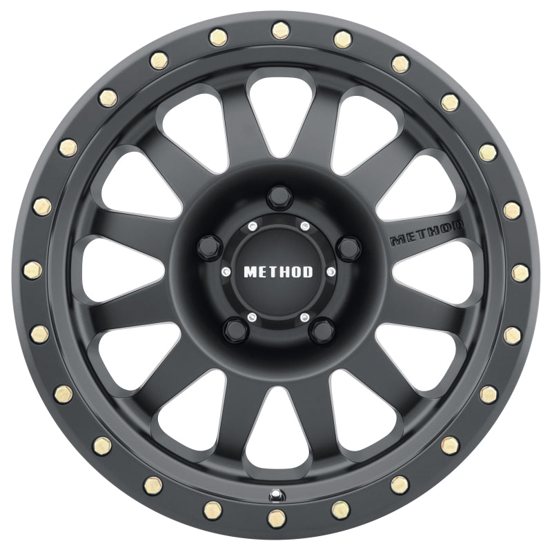 Load image into Gallery viewer, Method | MR304 Double Standard 17x8.5 0mm Offset 5x5.5 108mm CB Matte Black Wheel
