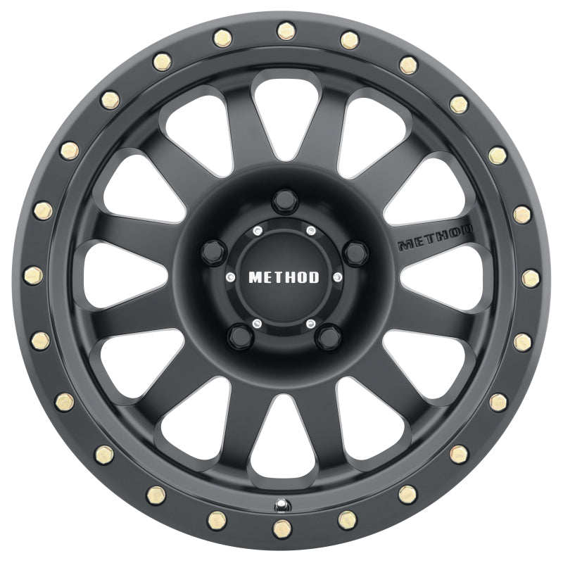 Load image into Gallery viewer, Method | MR304 Double Standard 15x8 -24mm Offset 5x4.5 83mm CB Matte Black Wheel
