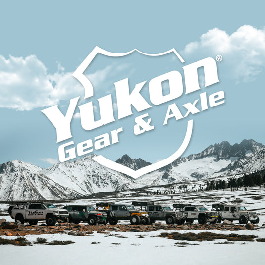 Yukon Gear | Hardcore Drive Flange Kit For Dana 44 / 19 Spline Outer Stubs. Yukon Gear | Engraved Caps