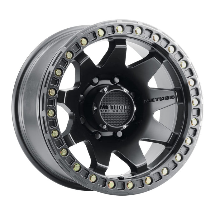 Method | MR108 17x9 -44mm Offset 8x6.5 130.81mm CB Matte Black w/BH-H24125-38 Wheel