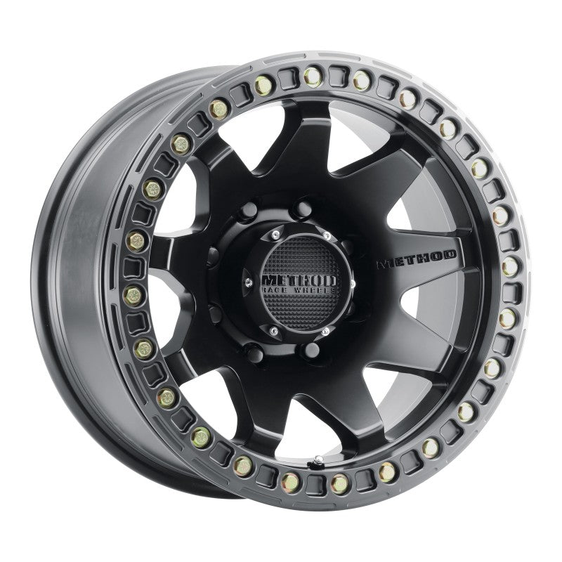 Load image into Gallery viewer, Method | MR108 17x9 -44mm Offset 8x6.5 130.81mm CB Matte Black w/BH-H24125-38 Wheel
