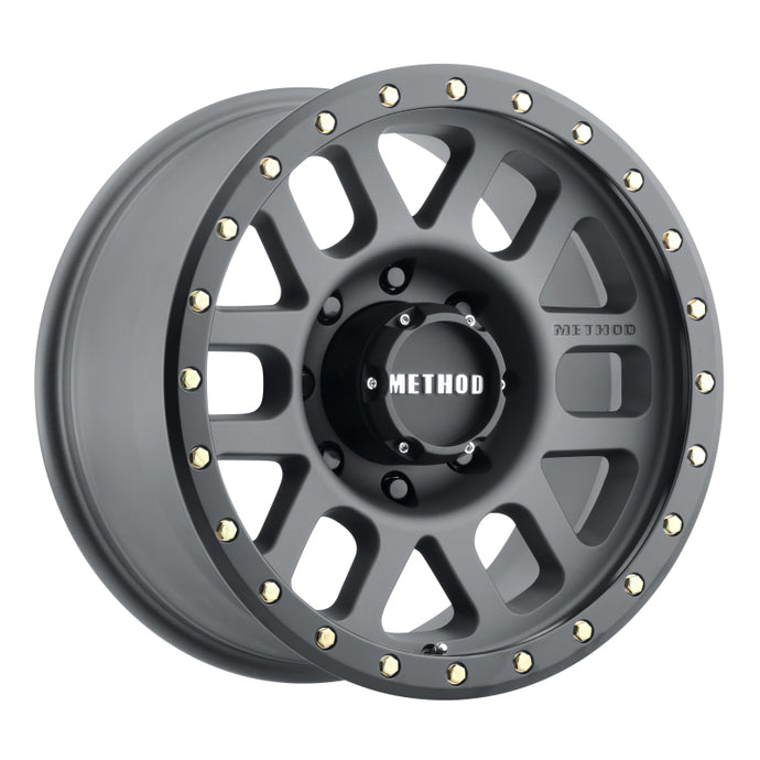 Method | MR309 Grid 18x9 +18mm Offset 8x6.5 130.81mm CB Titanium/Black Street Loc Wheel