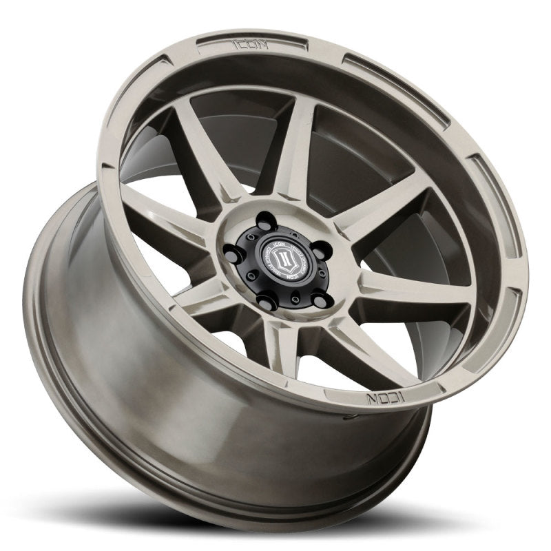 Load image into Gallery viewer, ICON Bandit 20x10 5x5 -24mm Offset 4.5in BS Gloss Bronze Wheel
