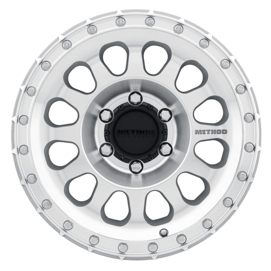 Method | MR315 17x8.5 0mm Offset 6x5.5 106.25mm CB Machined/Clear Coat Wheel