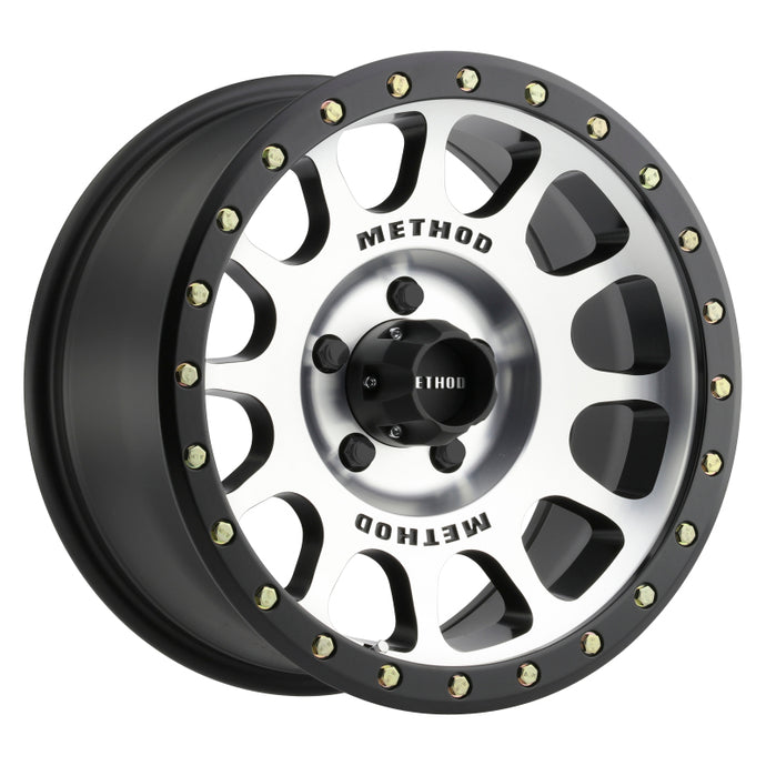 Method | MR305 NV 17x8.5 0mm Offset 5x150 116.5mm CB Machined/Black Street Loc Wheel