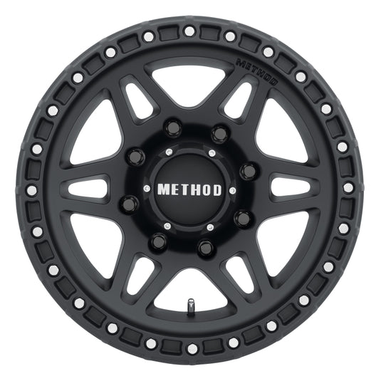 Method | MR312 17x8.5 0mm Offset 8x170 130.81mm CB Matte Black Wheel