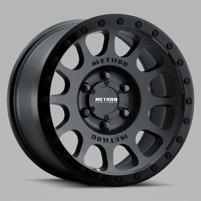 Method | MR305 NV 16x8 0mm Offset 6x5.5 108mm CB Double Black Wheel