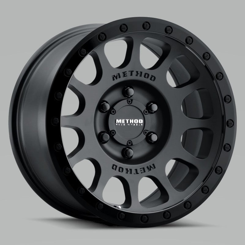 Load image into Gallery viewer, Method | MR305 NV 16x8 0mm Offset 6x5.5 108mm CB Double Black Wheel
