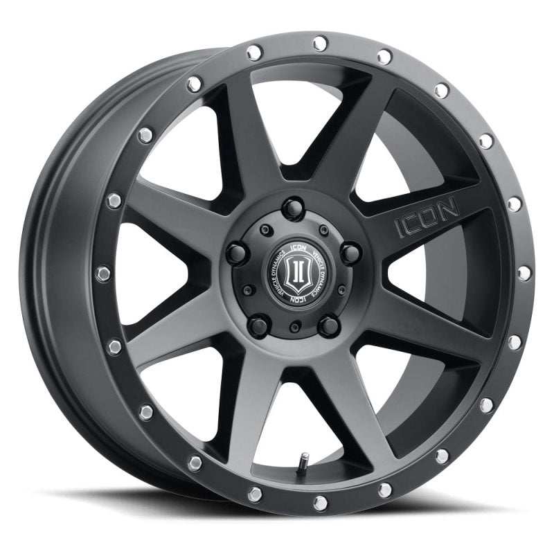 Load image into Gallery viewer, ICON Rebound 20x9 5x150 16mm Offset 5.625in BS Satin Black Wheel
